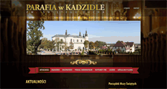 Desktop Screenshot of parafiakadzidlo.pl